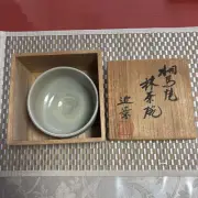 Soma Yaki Matcha Tea Bowl Handmade Ceramic Japan Traditional Style