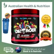 FACTION LABS DISORDER 25 SERVE PRE WORKOUT + FREE FAST SHIPPING & SHAKER