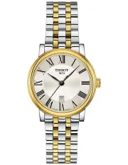 [Tissot] Carson Premium Lady T1222102203300 Quartz Watch in Yellow Gold