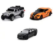 Jada: Fast & Furious - Nano Diecast Rides #3 (3-Pack)