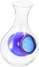 CLISPEED Handheld Wine Decanter with Ice Cavity Glass Wine Dispenser Whiskey and Sake and Entertaining