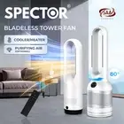 Spector Bladeless Fan 2/3 In 1 Cooler & Heater & Airflow Purifying Oscillating