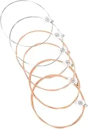 ifundom Anti-rust Acoustic Guitar Strings High Carbon Sg Replacement Set for Electric Guitars
