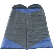 SPORTZTREK Happy Camper Hooded Sleeping Bag Twin Pack 0 Degree