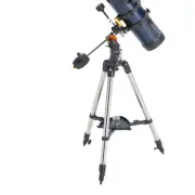 AstroMaster 114EQ Newtonian Telescope - Beginner-Friendly Reflector with Bonu...