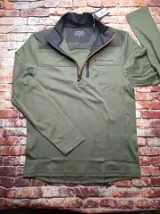 New 2022 Vineyard Vines $148 Mens Size S On The Go OTG Shep Shirt Barrack Green