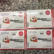 4 Pack Of Dell Microsoft Windows 2000 Professional Reinstallation CD W2K+SP3 New