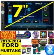 2010-2014 FORD MUSTANG DUAL BLUETOOTH USB SD AUX CAR RADIO STEREO PACKAGE (for: Ford)
