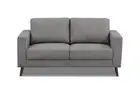 Amart Amalia Grey Fabric 2 Seat Sofa