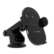 15W Automatic Clamping Wireless Car Charger for Air Vent Phone Mount