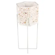 Luca Terrazzo Planter Stand 43x18x16cm