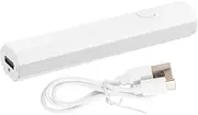 Healvian Handheld Nail Dryer Lamp Rechargeable Battery Mini Nail Art Lamp for Gel Nails Extension for DIY