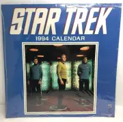 Star Trek The Next Generation Calendar 1994 New, Damaged Packaging