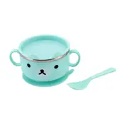 2Set Toddler Baby Dishes Suction Cup Bowl With Spoon Set Food Feeding Children Training Sucker Bowl
