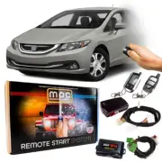 Complete 2-Way LCD Remote Start Kit For 2012-2015 Honda Civic Hybrid - T-Harness