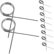 10pcs Stainless Steel Gear Shift Springs for Gearshift Mechanism Replacement Durable Torsional Springs for Enhanced Performance and Smooth Shifting
