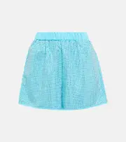 [Self-Portrait] Self-Portrait Embellished shorts AU 14 blue