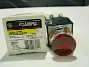NEW GE GENERAL ELECTRIC CR104PBT0LR5D2 RED LENS 3-POS. PUSH/PULL BUTTON SWITCH
