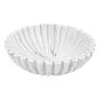 Large Decorative Bowl, Modern Handicraft Bowls for Home Decor, Decorative White