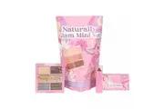 Sunkissed Mini Glam Set - Set of False Eye Lashes, Eyeshadow, Lipstick