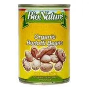 Organic BioNature Borlotti Beans Bulk Buy 6 x 400g - Fresh, healthy organic delivery | Doorstep Organics