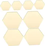 LIGIGWASH 8pcs Acrylic Table Holders for Wedding Decorations Sign Display for Event Tables and Chic Design for Restaurants and Parties