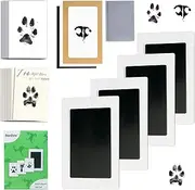 DeerZone Inkless Paw Print Kit,Dog Paw Print Kit,Dog Nose Print Kit,Clean Touch Ink Pads and Imprint Cards,Pet Paw Print Impression Kit for Dogs Cats Footprint Keepsake
