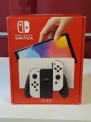 AUTHENTIC NEW Nintendo Switch (OLED model) w/ White Joy-Con