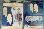 Fantastic Detail SNOWY OWL DIE SET 896071 Tattered Lace