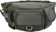 Fishing Tackle Bag, High‑Quality Polyester Material Fishing Pack Bumbag Adjustable for Outdoor Hiking Durable for Long Term Use for Home for Camping