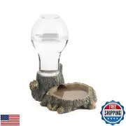 Navaris Reptile Water Dispenser - 13.5 fl oz (400ml) Bearded Dragon Water Bow