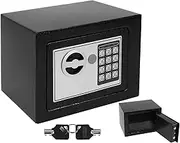 Iso Trade Malatec 8799 Safe Furniture Safe Electronic Combination Lock Document Safe Wall Key Cabinet Black