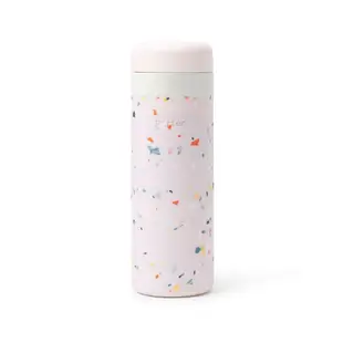 【HOLA】美國W&P 陶瓷內膽保溫瓶590mL 印花粉