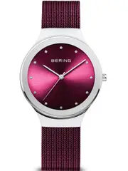 Bering 12934-909 Purple Stainless Steel Womens Watch