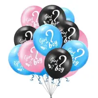 在飛比找momo購物網優惠-寶寶性別揭示乳膠氣球1組(寶寶 性別氣球 性別揭示 拍照道具