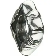 PA-30 Authentic Chamilia Sterling Silver Bead Square Rope Spacer