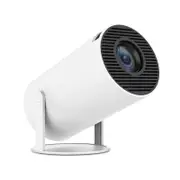 Mini Projector 4K 180��Rotatable WiFi6 BT 5.0 Android 11 Outdoor Projector