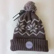 Dakine Women's Sparrow/Lavender Blue Wool Blend Lydia Beanie OS