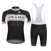 在飛比找蝦皮購物優惠-[XXS-6XL] Colnago 自行車球衣套裝男士復古騎