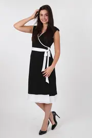 Wrap Dress With Slip--MART-M9659WO