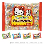 日本直送｜SANRIO 三麗鷗HELLO KITTY 巧克力棉花糖 獨立包裝 80個入 大袋裝 兒童零食生日聚會 家庭號