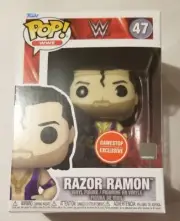 RAZOR RAMON Funko Pop WWE #47 Gamestop Exclusive