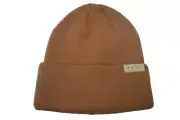 NEFF Womens Anya Camel Beanie Winter Hat New