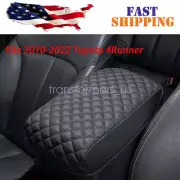 10-22 FITS Toyota 4Runner Leather Center Console Armrest Cover Pad Protector Blk (for: Toyota)