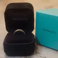 在飛比找PopChill優惠-[二手] 蒂芬妮Tiffany&co Milgrain鉑金紋