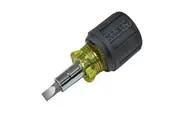 Klein Multi Bit Screw & Nut Driver 6 in 1 Stubby