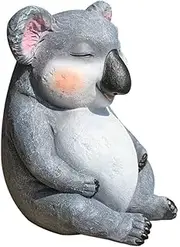 Ornaments for Living Room,Garden Animal Decoration,Koala Model Statue Courtyard Outdoor Home Pet Resin Garden Creative Decoration