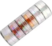 Epoxy Resin Mica Pigment Powder Set 6 Colors Chameleon Pearl Pigments for DIY Crafts