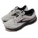 【BROOKS】慢跑鞋 Adrenaline GTS 22 女鞋 避震 柔軟 穩定 路跑 輕量 灰 藍(1203531B035)