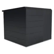 Stratco Handi-Pod Hinged Door Garden Shed HP2 2170mm x 2285mm x 2040mm Gun Metal Grey